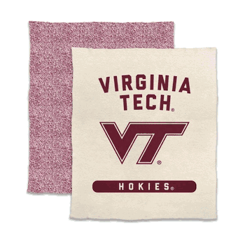 Virginia Tech Hokies Luxe Prime Dreams Throw