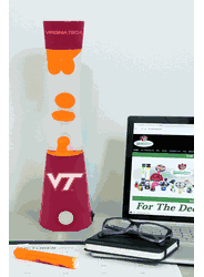 Virginia Tech Hokies Magma Lamp - Bluetooth Speaker