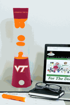 Virginia Tech Hokies Magma Lamp - Bluetooth Speaker