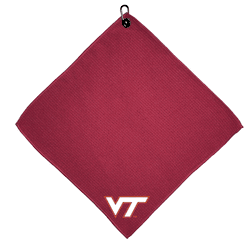 Virginia Tech Hokies Microfiber Small Towel - 15" x 15" (Colored)