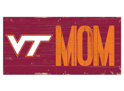 Virginia Tech Hokies MOM Sign