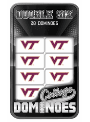 Virginia Tech Hokies NCAA Dominoes