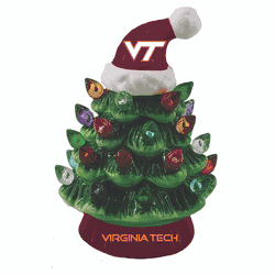 Virginia Tech Hokies Ornament Christmas Tree LED 4 Inch