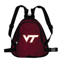 Virginia Tech Hokies Pet Mini Backpack DRED M