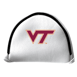 Virginia Tech Hokies Putter Cover - Mallet (White)