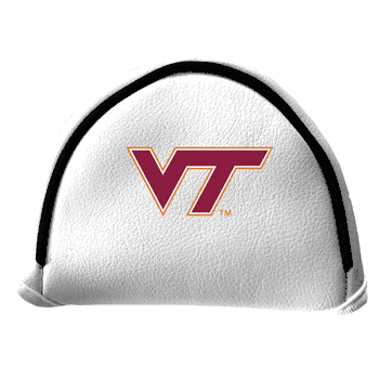 Virginia Tech Hokies Putter Cover - Mallet (White)
