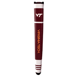 Virginia Tech Hokies Putter Grip (Colored with white stripes)