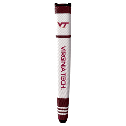 Virginia Tech Hokies Putter Grip (White with colored stripes)