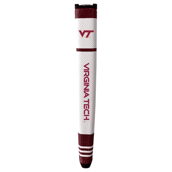 Virginia Tech Hokies Putter Grip (White with colored stripes)