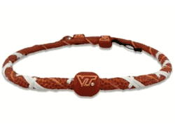 Virginia Tech Hokies Spiral Necklace