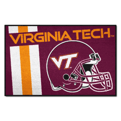 Virginia Tech Hokies Starter Mat Accent Rug - 19in. x 30in., Unifrom Design