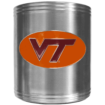 Virginia Tech Hokies Steel Can Cooler