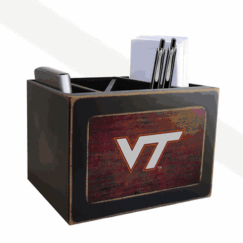 Virginia Tech Hokies Team Color Desktop Organizer