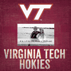Virginia Tech Hokies Team Name 10"x10" Picture Frame