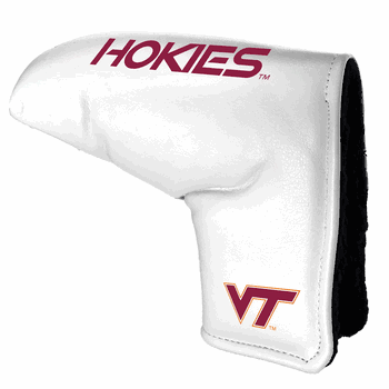 Virginia Tech Hokies Tour Blade Putter Cover (White)