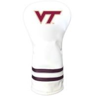 Virginia Tech Hokies Vintage Driver Headcover (White)