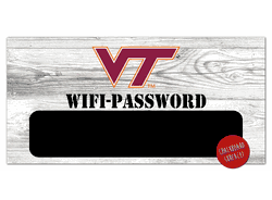 Virginia Tech Hokies Wifi Password 6x12 Sign