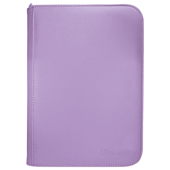 Vivid 4 Pocket Zippered PRO-Binder Purple