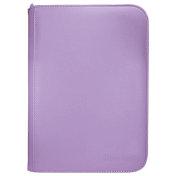 Vivid 4 Pocket Zippered PRO-Binder Purple