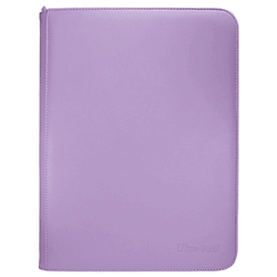 Vivid 9 Pocket Zippered PRO-Binder Purple