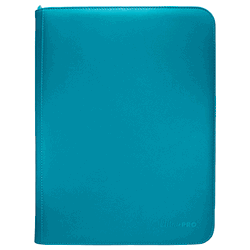 Vivid 9 Pocket Zippered PRO-Binder Teal