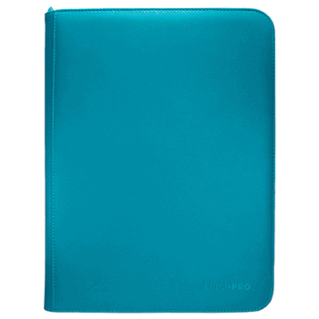 Vivid 9 Pocket Zippered PRO-Binder Teal