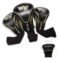 Wake Forest Demon Deacons Club 3 Piece Contour Headcover Set