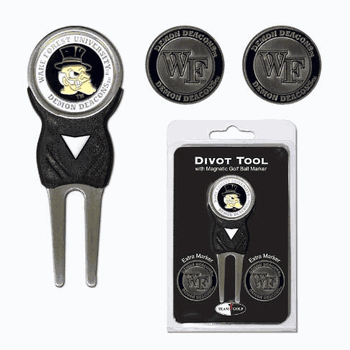 Wake Forest Demon Deacons Divot Tool and Marker Set
