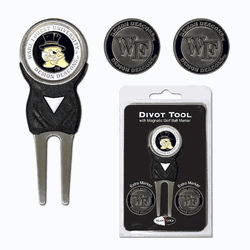 Wake Forest Demon Deacons Divot Tool and Marker Set