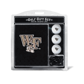Wake Forest Demon Deacons Embroidered Towel Golf Gift Set