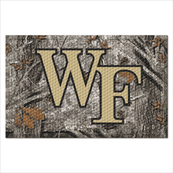Wake Forest Demon Deacons Rubber Scraper Door Mat