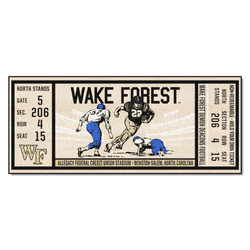 Wake Forest Demon Deacons Ticket Runner Rug - 30in. x 72in.