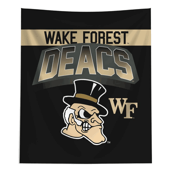Wake Forest NCAA Logo Wall Hanging 50x60 inches