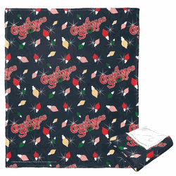 Warner Bros. A Christmas Story Lit Up Pattern Silk Touch Throw Blanket 50x60 Inches