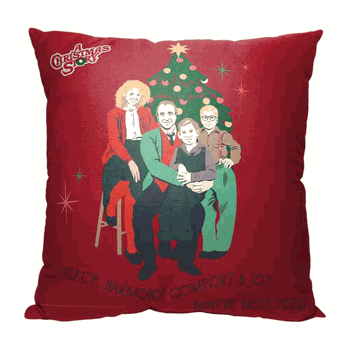 Warner Bros. A Christmas Story Maybe Next Year Throw Pillow 18x18 Inches