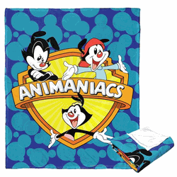 Warner Bros. Animaniacs Logo Silk Touch Throw Blanket 50x60 Inches