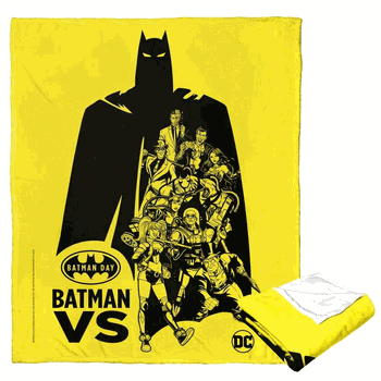 Warner Bros. Batman Batman Versus Silk Touch Throw Blanket 50x60 Inches