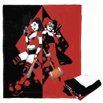 Warner Bros. Batman Classic And The Remix Silk Touch Throw Blanket 50x60 Inches