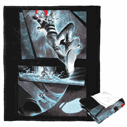 Warner Bros. Batman Dropping In Silk Touch Throw Blanket 50x60 Inches