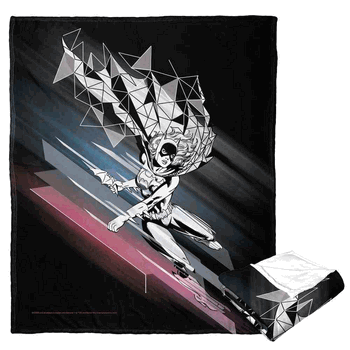 Warner Bros. Batman Geometric Cape Silk Touch Throw Blanket 50x60 Inches