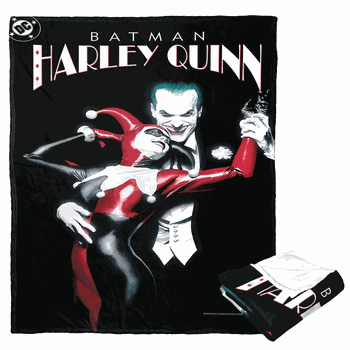Warner Bros. Batman Love Cover Silk Touch Throw Blanket 50x60 Inches