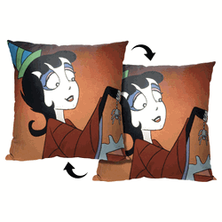 Warner Bros. Beetlejuice Creepy Lydia Throw Pillow 18x18 Inches