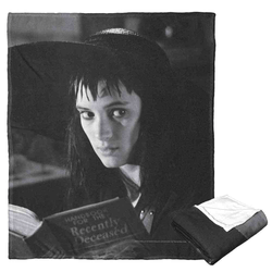 Warner Bros. Beetlejuice One Big Dark Room Silk Touch Throw Blanket 50x60 Inches