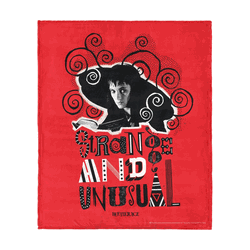 Warner Bros. Beetlejuice So So Strange Silk Touch Throw Blanket 50X60 Inches