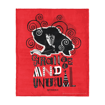 Warner Bros. Beetlejuice So So Strange Silk Touch Throw Blanket 50X60 Inches