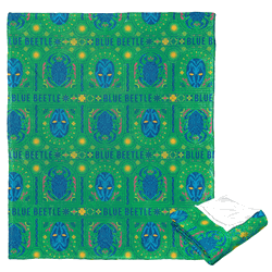 Warner Bros. Blue Beetle Beetle Symbiosis Silk Touch Throw Blanket 50 x 60 Inches