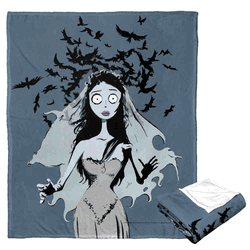 Warner Bros. Corpse Bride Here Comes The Bride Silk Touch Throw Blanket 50x60 Inches