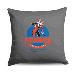 Warner Bros. DC Gotham Athletic Dept. Throw Pillow 18X18 Inches