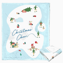 Warner Bros. Elf Christmas Cheer Silk Touch Throw Blanket 50x60 Inches