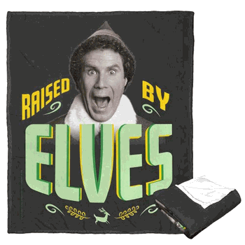 Warner Bros. Elf Human Among Elves Silk Touch Throw Blanket 50x60 Inches